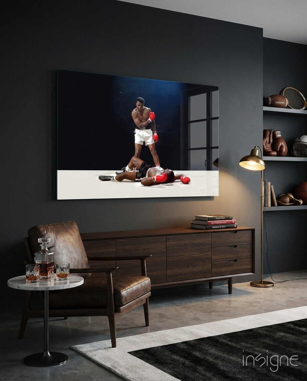 Muhammad Ali Glass Wall Art