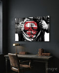 Superman Glass Wall Art