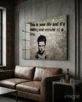 Fight Club - Your Life Glass Wall Art