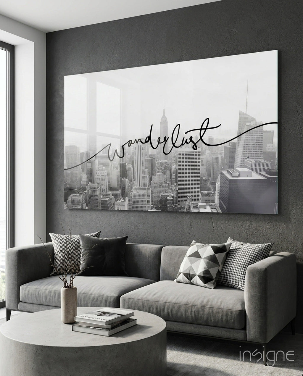 Wanderlust Glass Wall Art