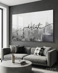 Wanderlust Glass Wall Art