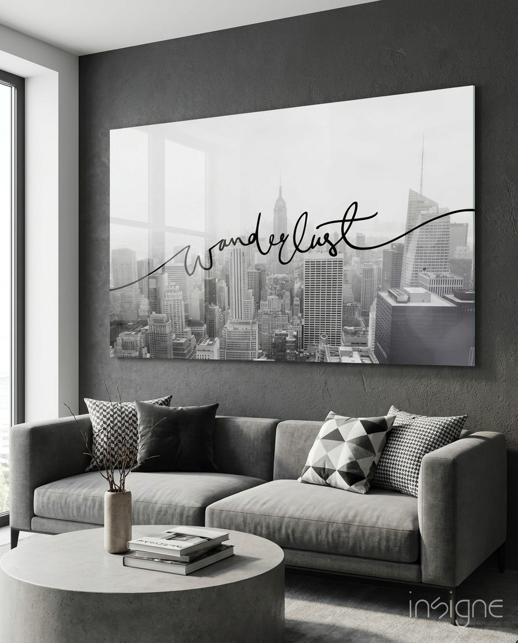 Wanderlust Glass Wall Art