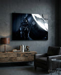 Batman Call Glass Wall Art