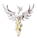 Sun Phoenix for Optimism by Anne Stokes