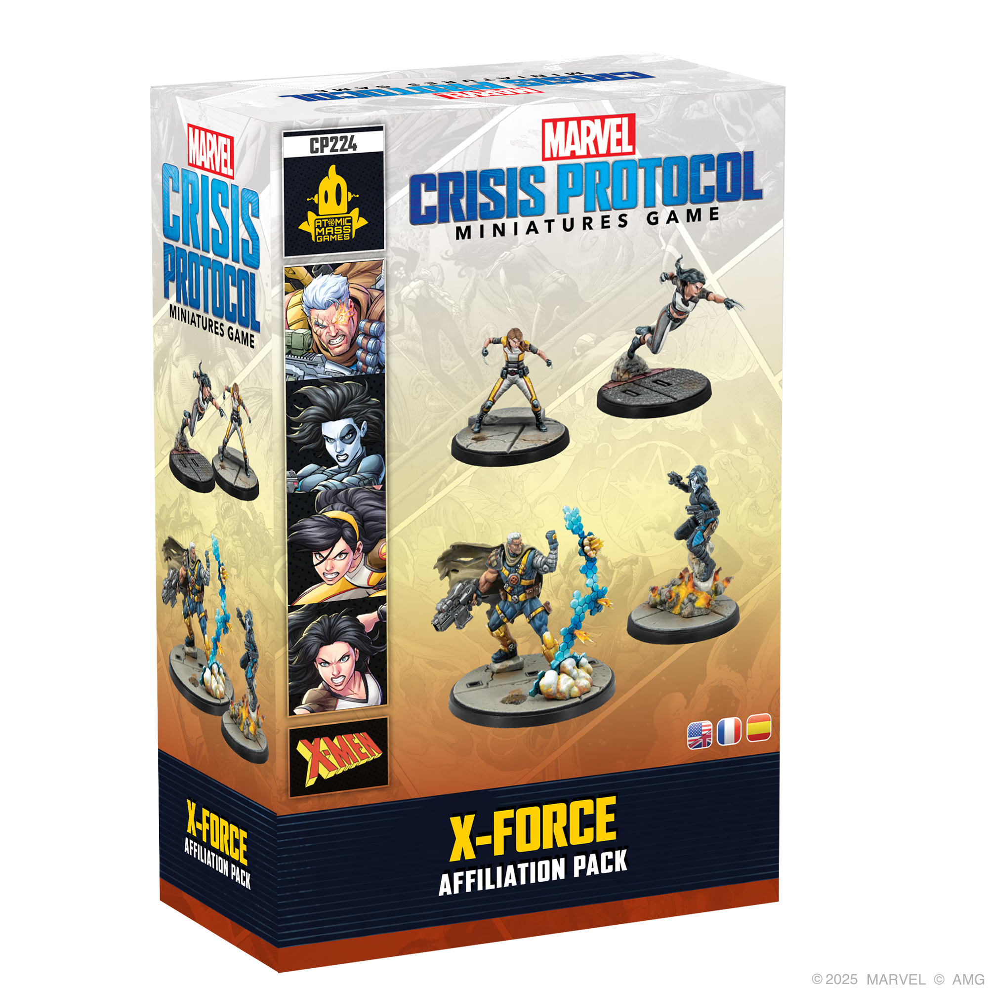 Marvel Crisis Protocol: X-Force Affiliation Pack