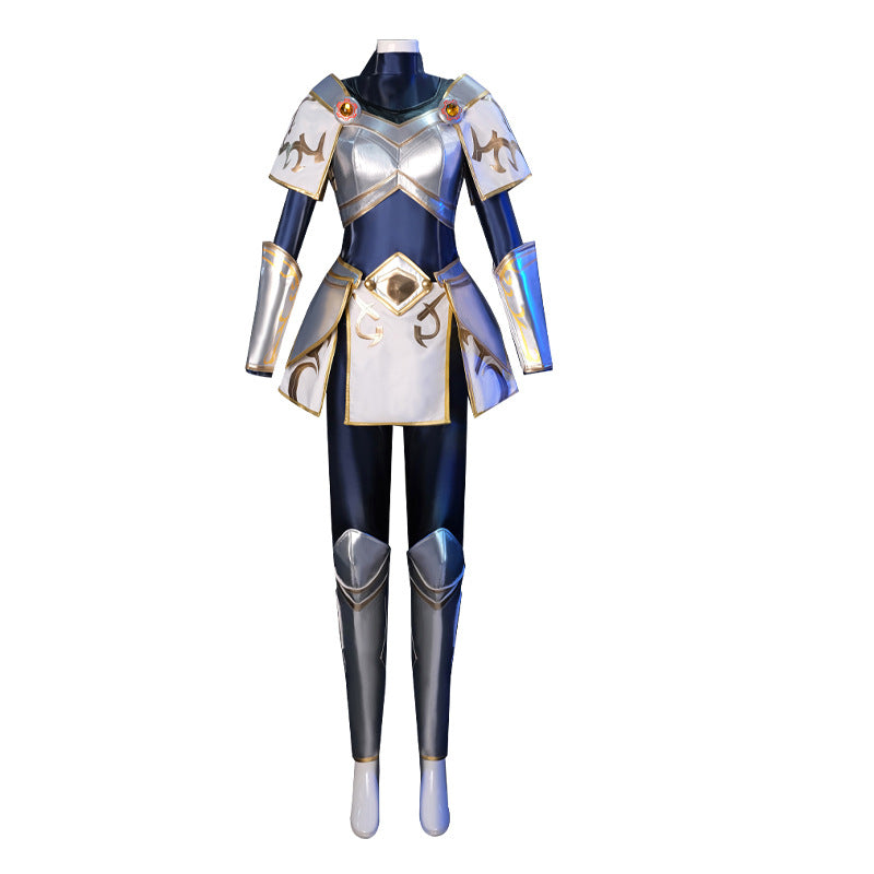 League of Legends cosplay costume, Radiant Girl, Lacus cosplay costume, anime game, C-suit, women's clothing