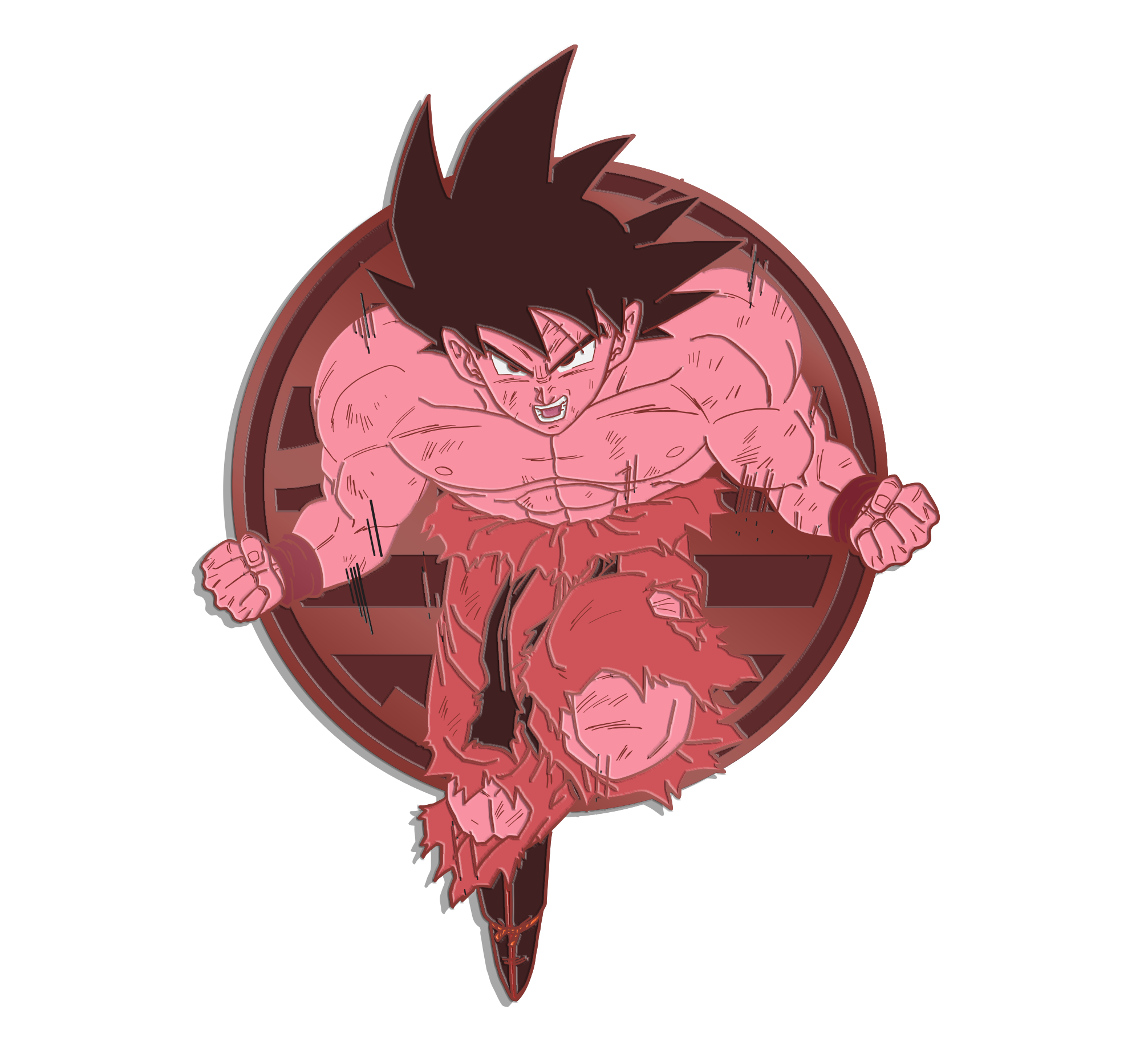 Pin Club: Kaio-ken Goku Pin