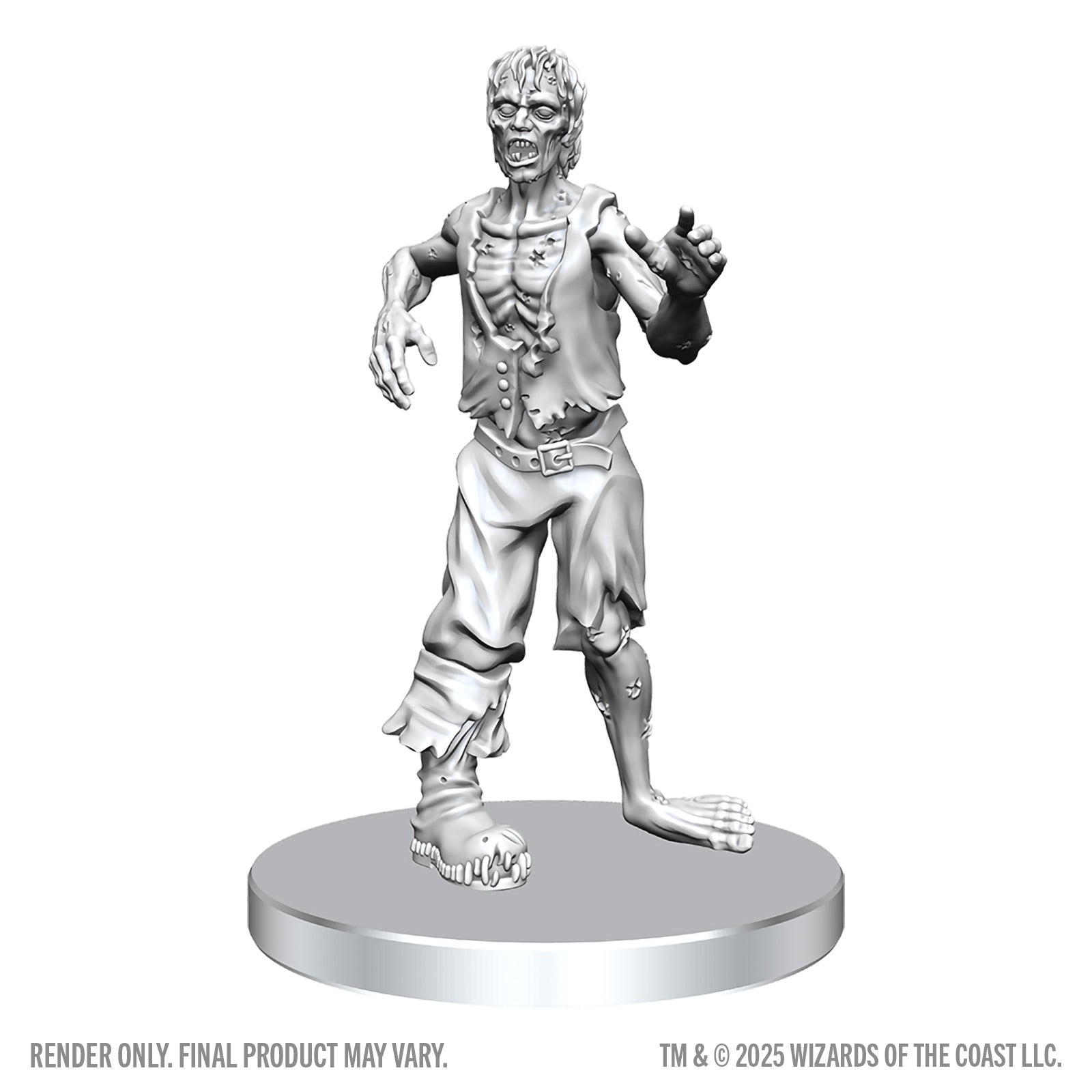 D&D: Nolzur's Marvelous Unpainted Miniatures - Classic Vampire & Classic Zombie