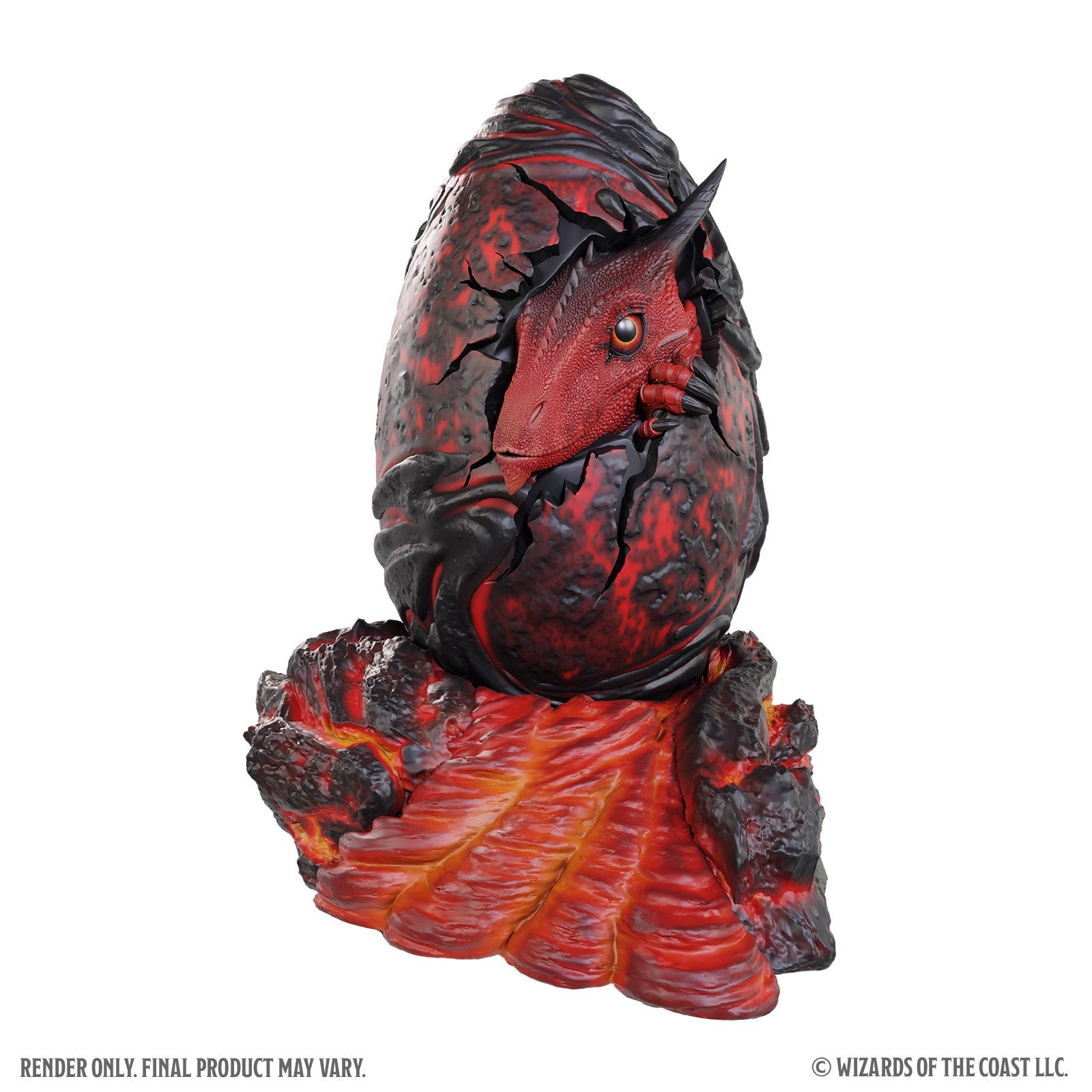 D&D: Replicas of the Realms - Red Dragon Egg