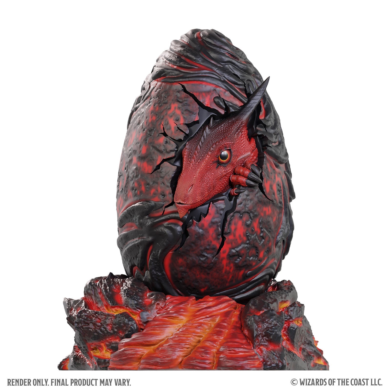 D&D: Replicas of the Realms - Red Dragon Egg