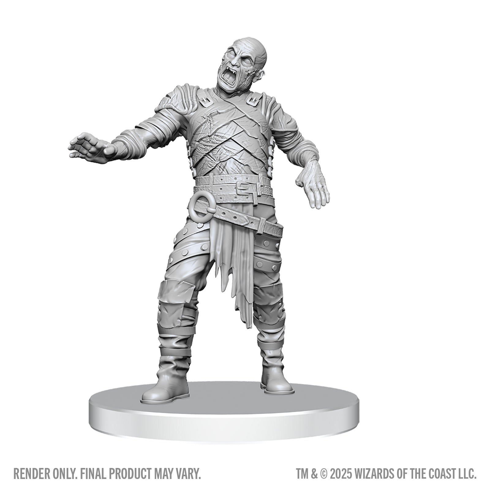 D&D: Nolzur's Marvelous Unpainted Miniatures - Swarm of Rot Grubs and Rot Grub Victim