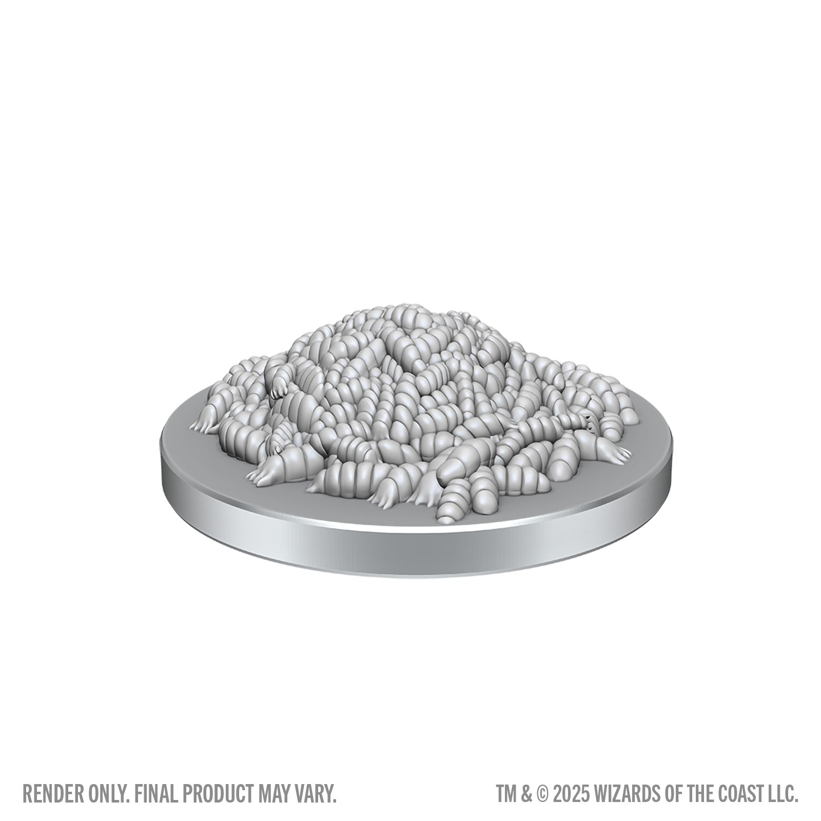 D&D: Nolzur's Marvelous Unpainted Miniatures - Swarm of Rot Grubs and Rot Grub Victim