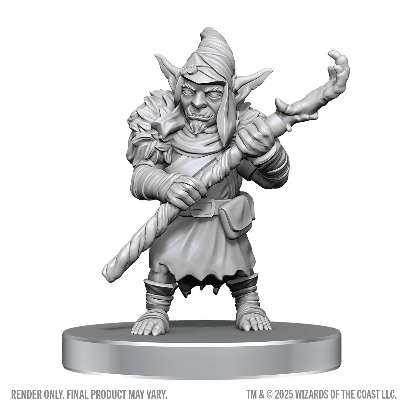 D&D: Nolzur's Marvelous Unpainted Miniatures - Bugbear Stalker & Goblin Hexer