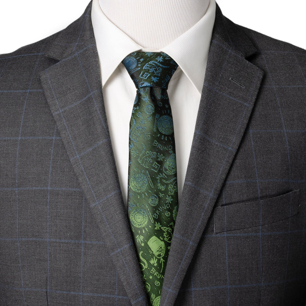 Disney Encanto Bruno Multi Black Men's Tie