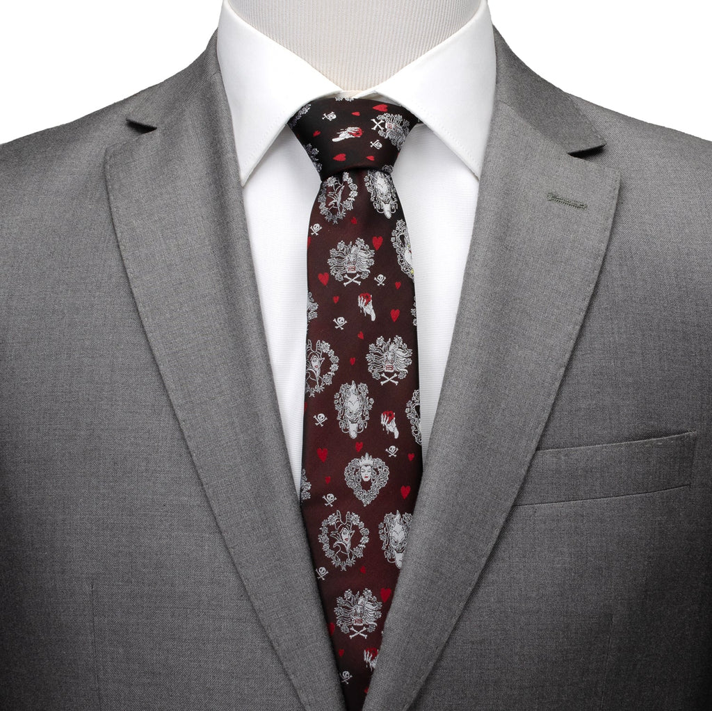 Disney Villains 'Happily Never After' Black Men's Tie