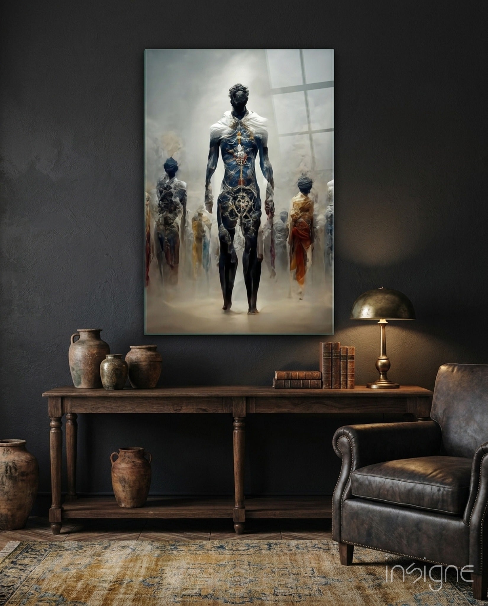 Fighters of the New Age Glass Art  || Designer Collection