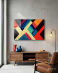 Corners Glass Wall Art  || Designers Collection