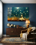 Mysticism Glass Wall Art  || Designer Collection