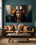 Beauty of the Clan Glass Wall Art  || Designer Collection