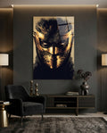 Masked Horror Glass Wall Art  || Designer Collection
