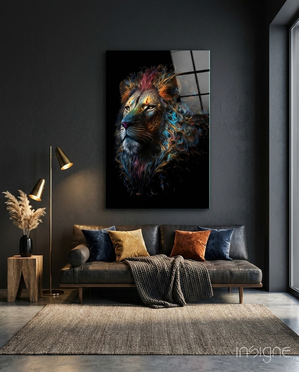 Sparkling Glory Glass Wall Art  || Designer Collection