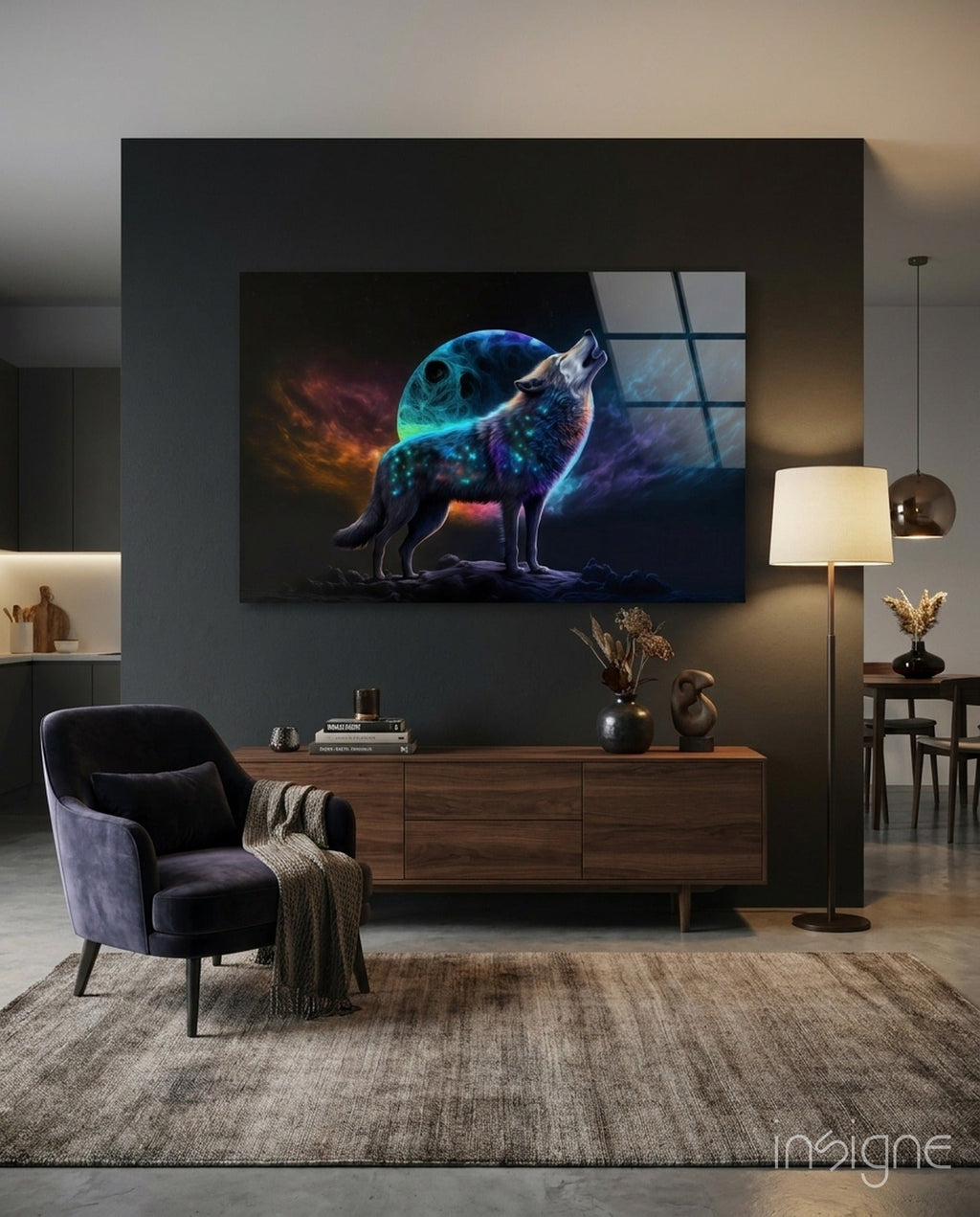 Sparkling Freedom Glass Wall Art  || Designer Collection