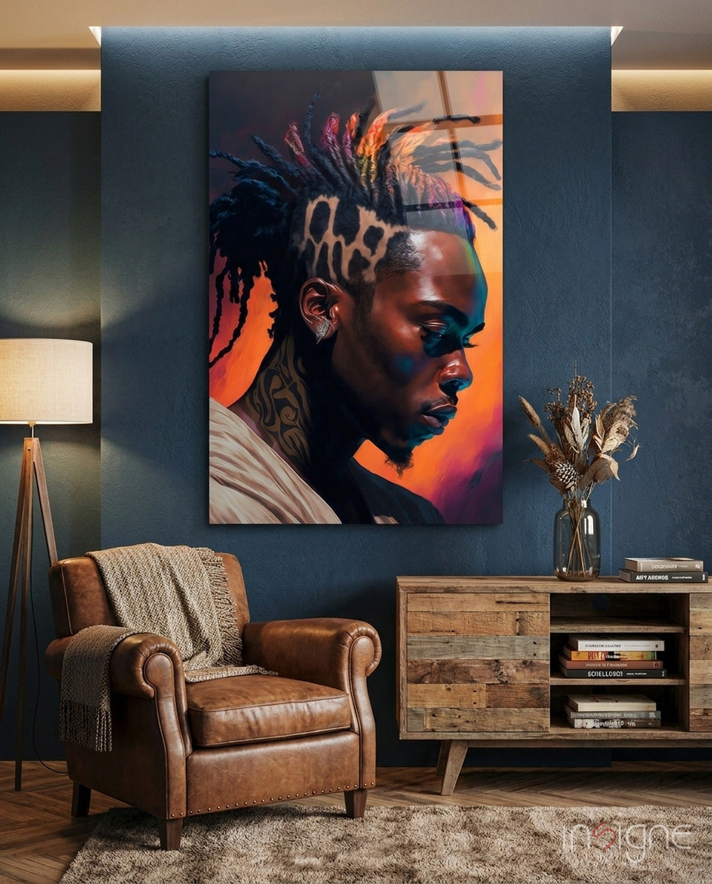 Roy Woods Glass Wall Art  || Designer Collection