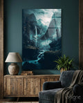 Dreamtopia Glass Wall Art  || Designers Collection