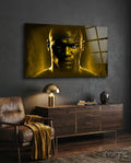 Iconic Michael Jordan Glass Wall Art  || Designer Collection