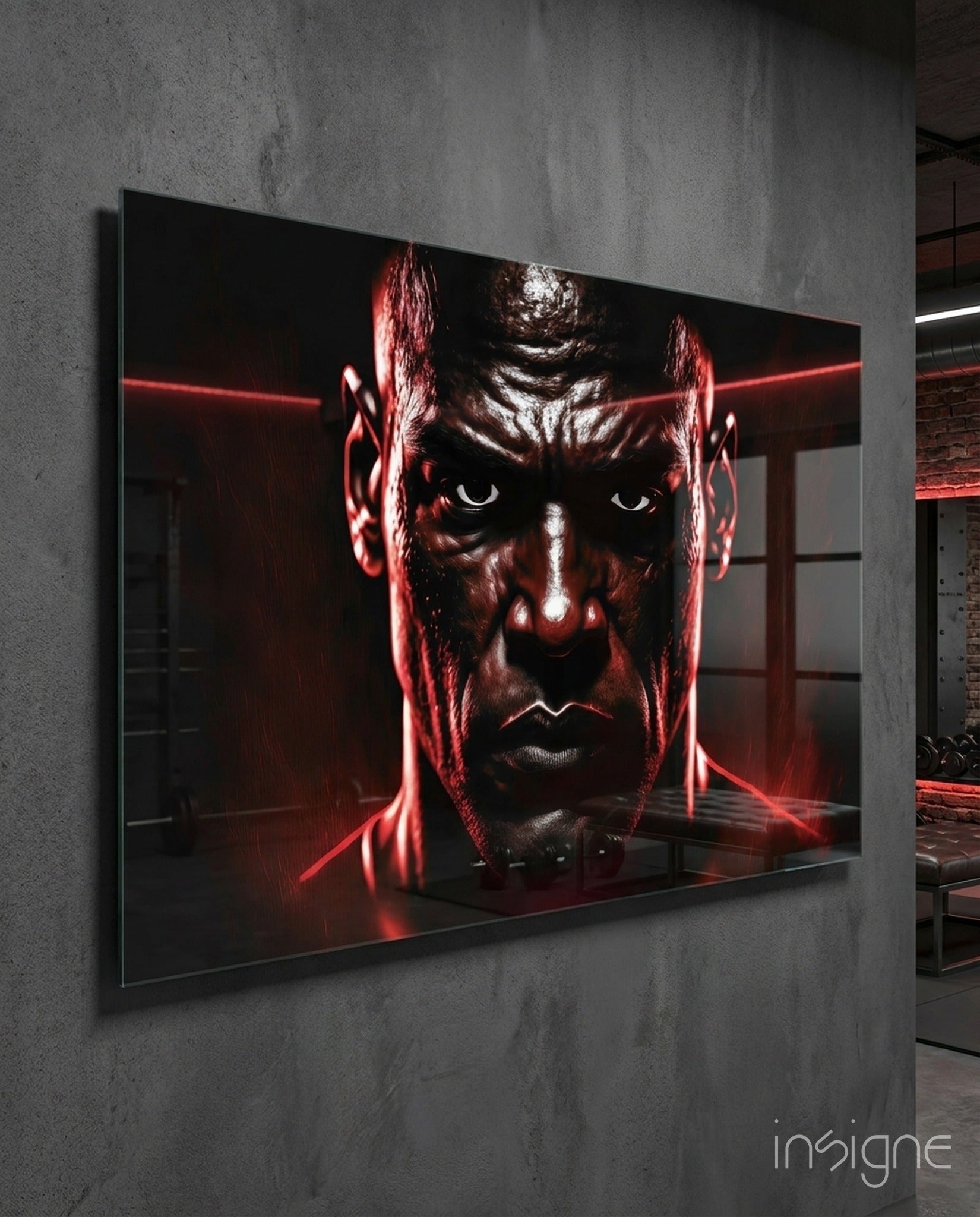 Iconic Michael Jordan Glass Wall Art  || Designer Collection