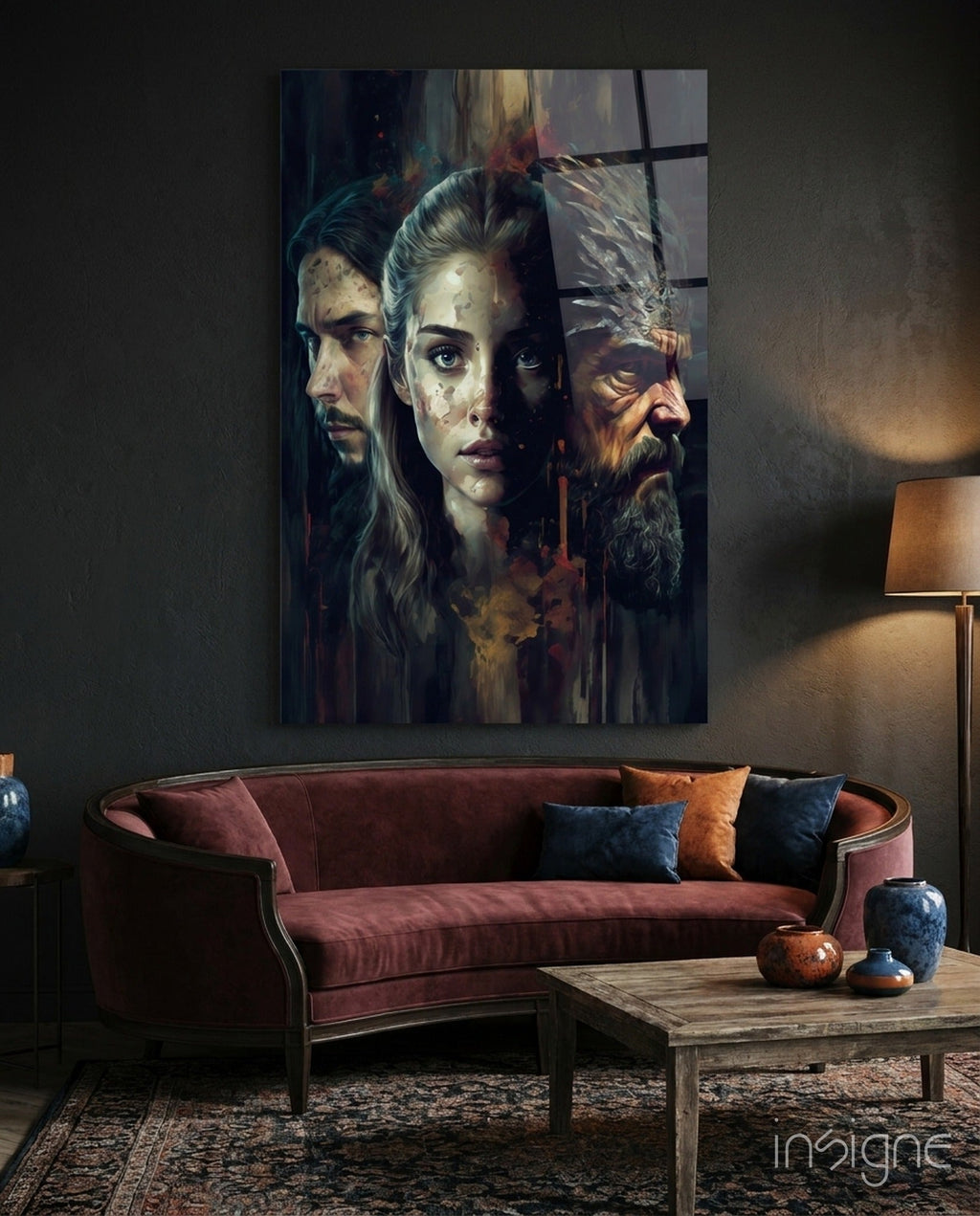 Game of Thrones Glass Wall Art  || Designer Collection