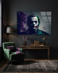 Joker Glass Wall Art  || Designer Collection