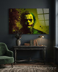 Joker Glass Wall Art  || Designer Collection