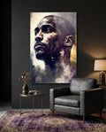 Kobe Bryant Glass Wall Art  || Designer Collection
