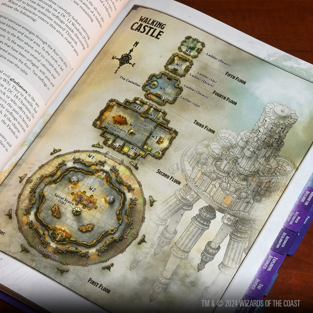 D&D Book Tabs: Planescape - Adventures in the Multiverse