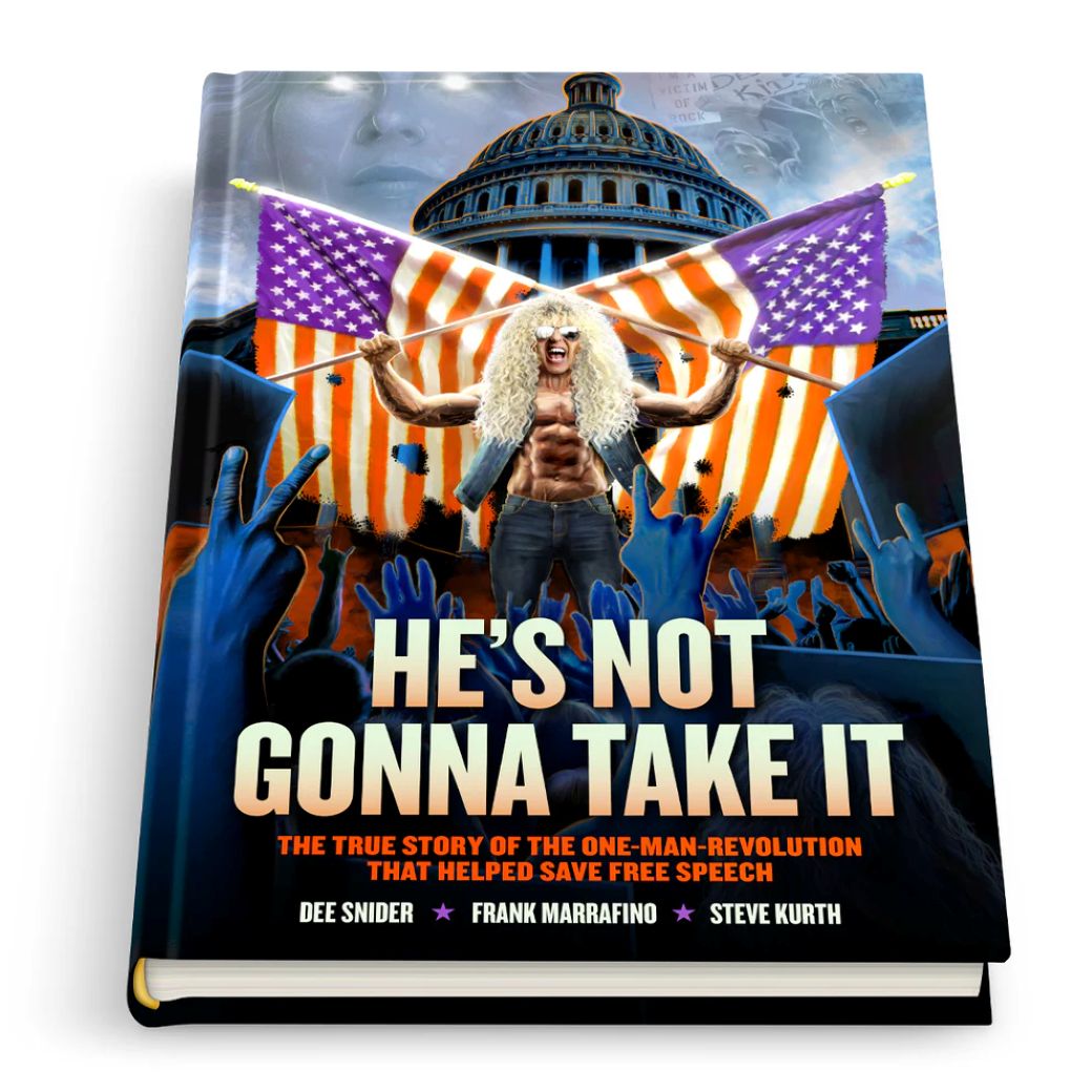Dee Snider from Twisted Sister: HE'S NOT GONNA TAKE IT - SIGNED Deluxe Bundle