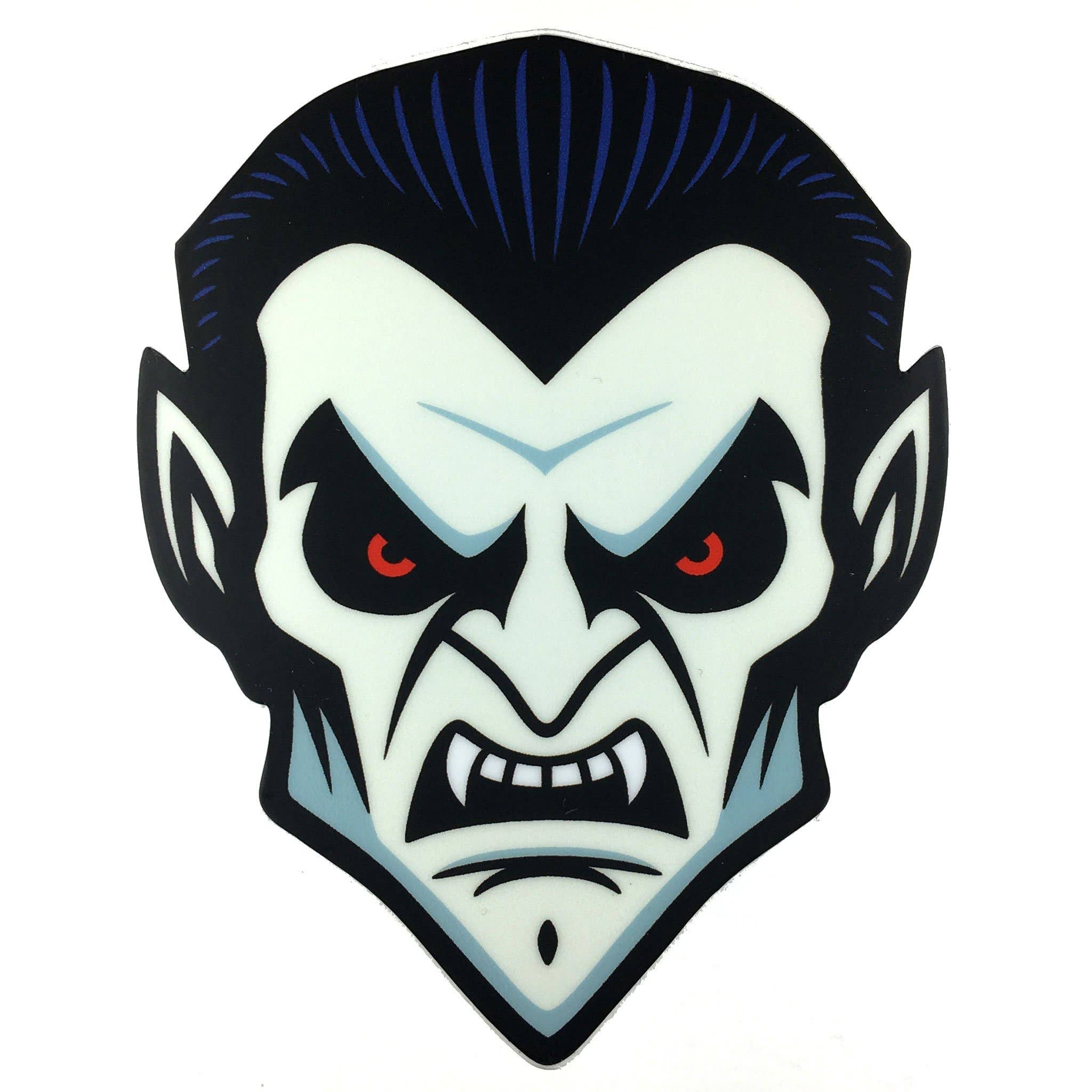 Dracula Head Sticker