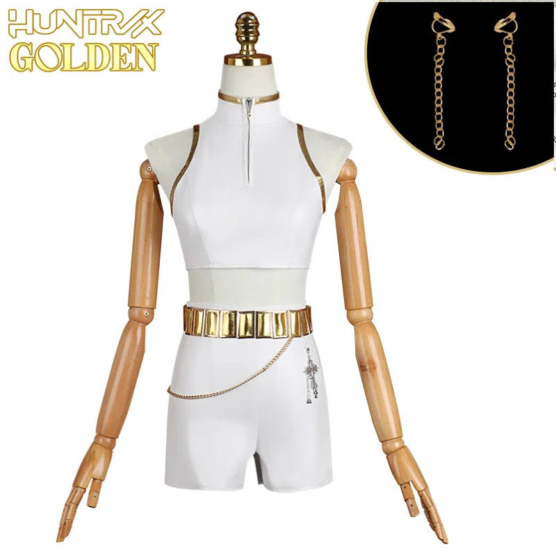 K-POP Witch Hunt Rumi cosplay costume Zoe white performance costume anime Mira song costume cosplay costume