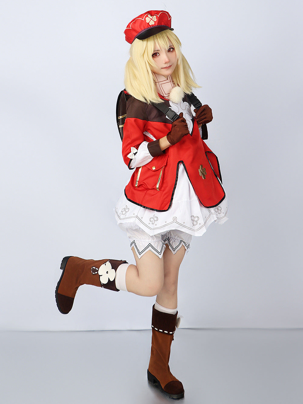Genshin Impact cosplay Luoli Animation Game Westwind Knight Tuanhua Keli cos Clothing Children Adult Suit