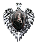 Angel Rose Cameo by Anne Stokes