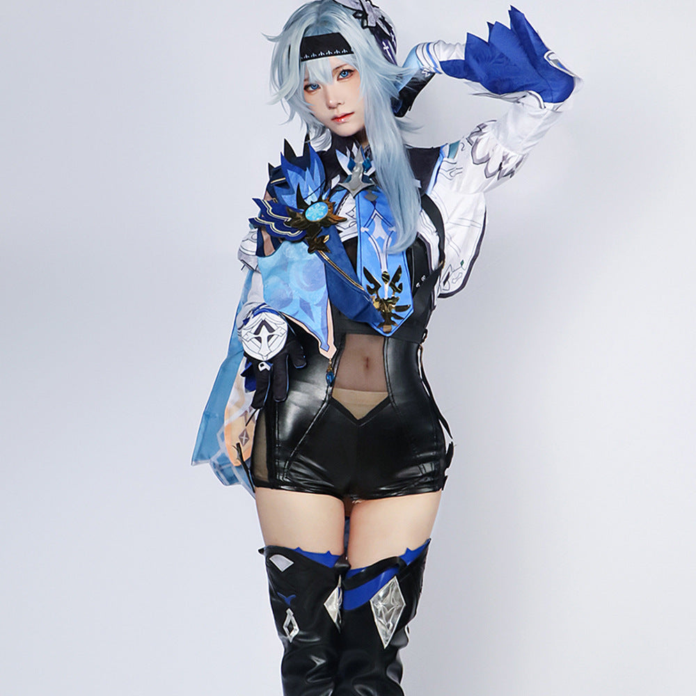Genshin Impact cos costume anime game animation costume Eula Lawrence aristocrat Eula Youra cosplay female