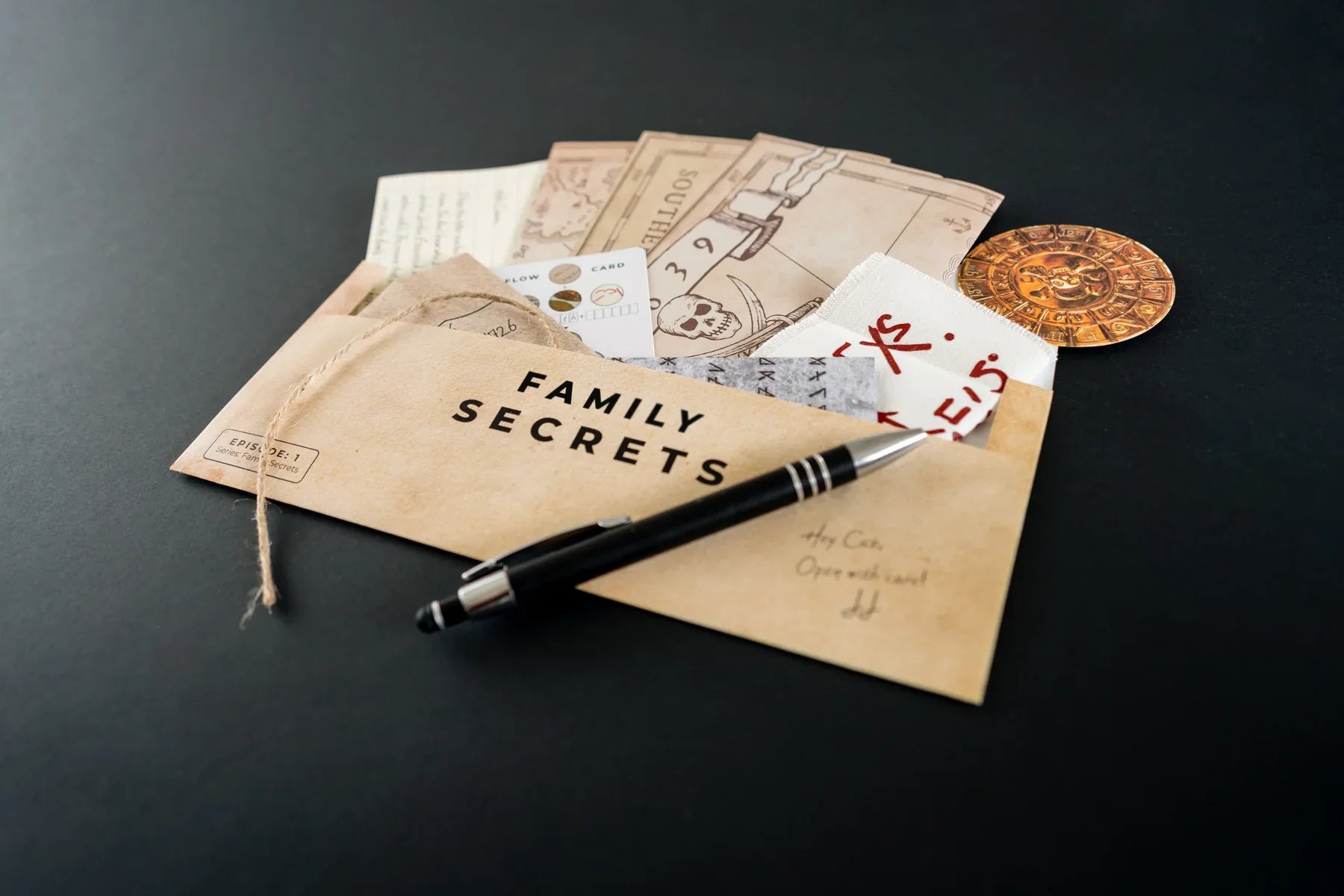 Escape Mail Puzzle Games: Family Secrets Series - Episode 1 - Family Secrets - 2nd Edition