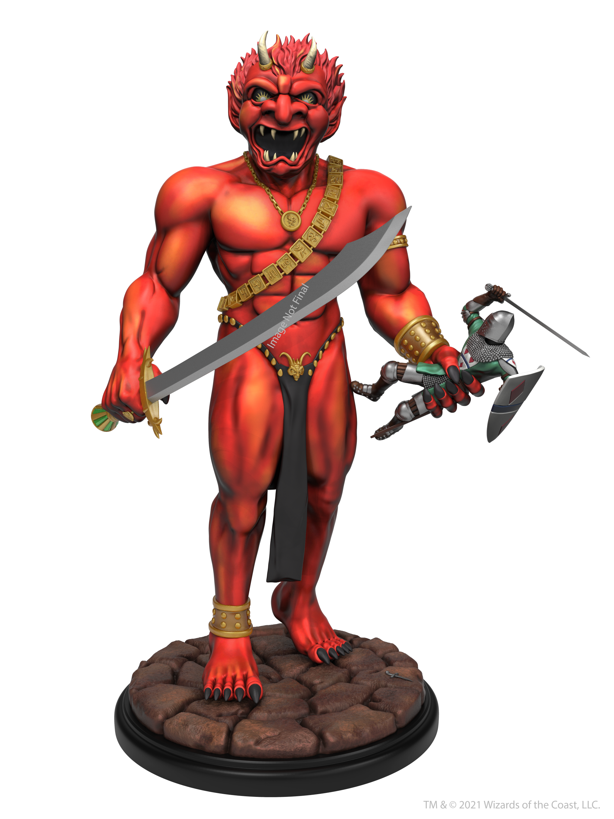 D&D: Efreeti Premium Statue