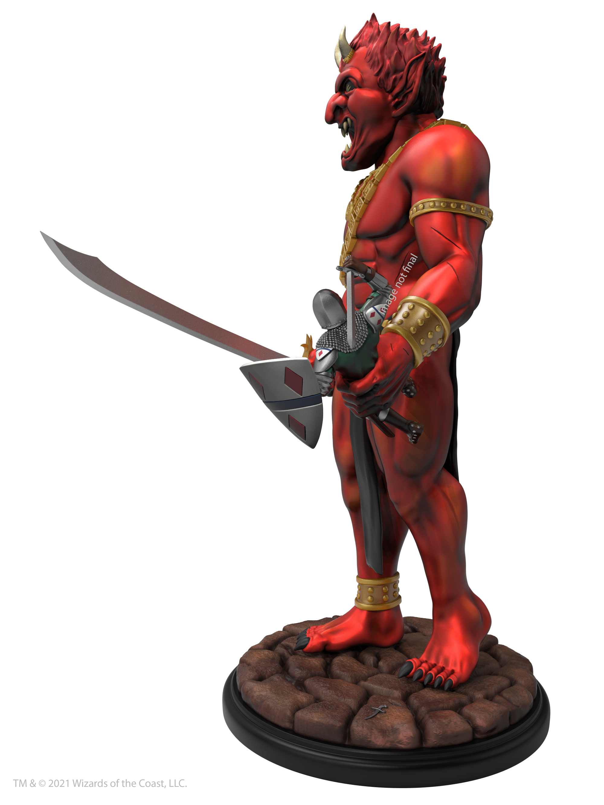 D&D: Efreeti Premium Statue
