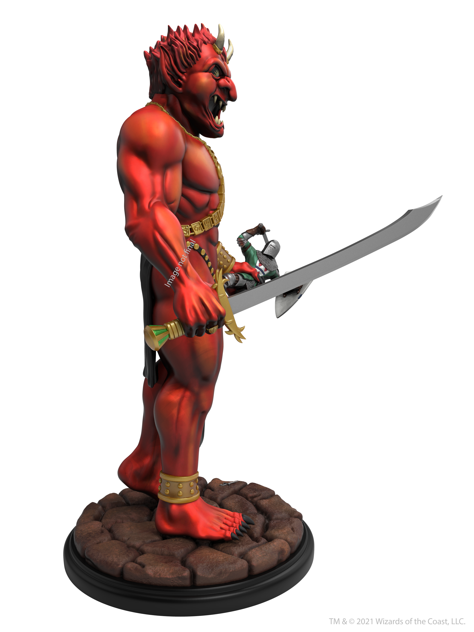 D&D: Efreeti Premium Statue