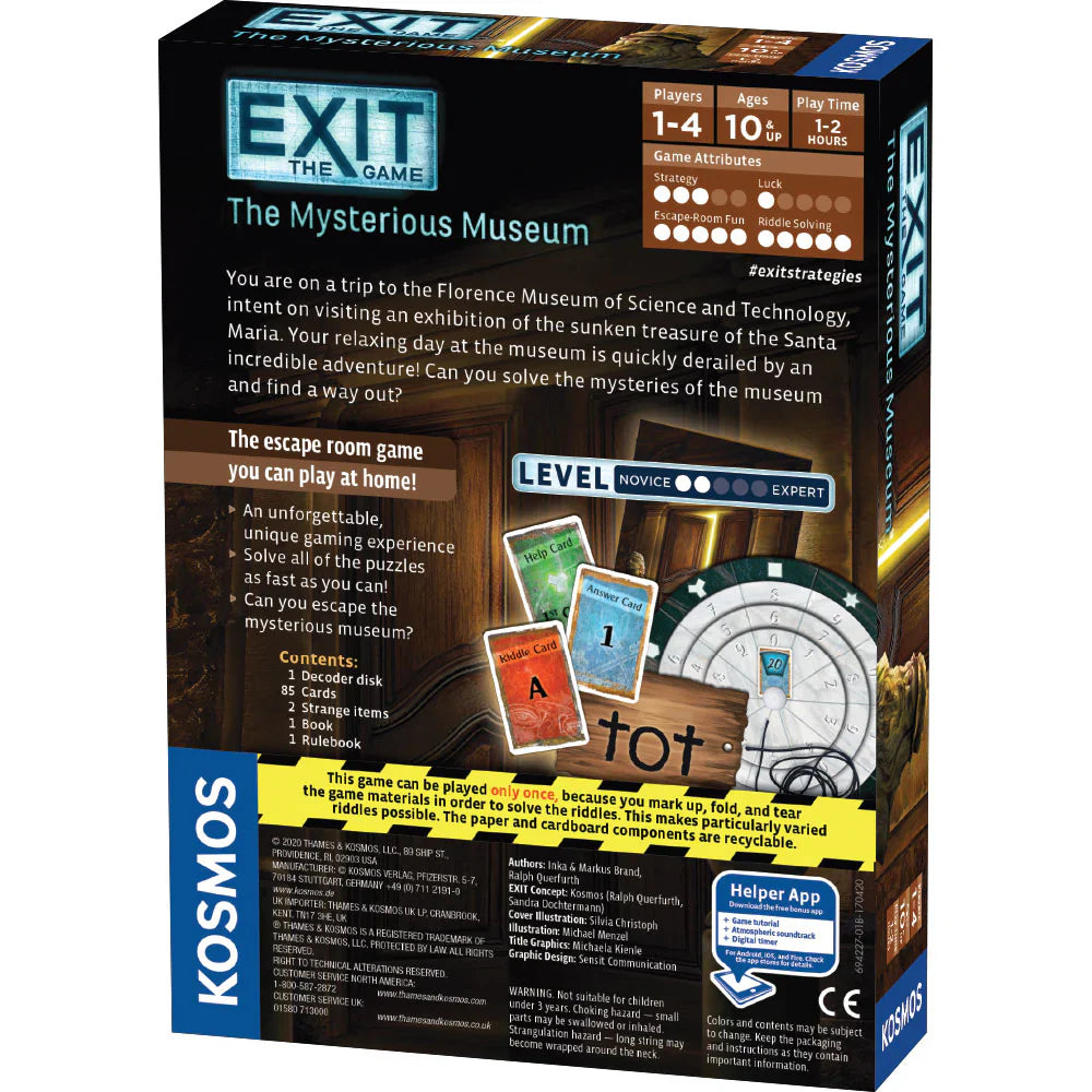 EXIT: The Mysterious Museum