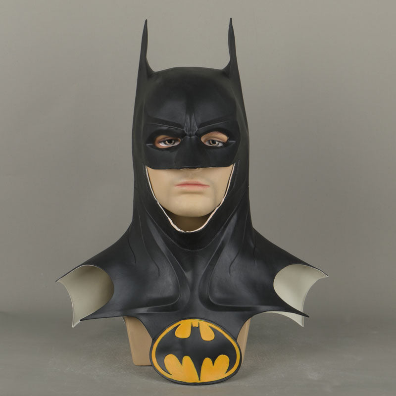 Batman Headgear Mask Long Full Face Mask Halloween Flash Movie Cos Prop