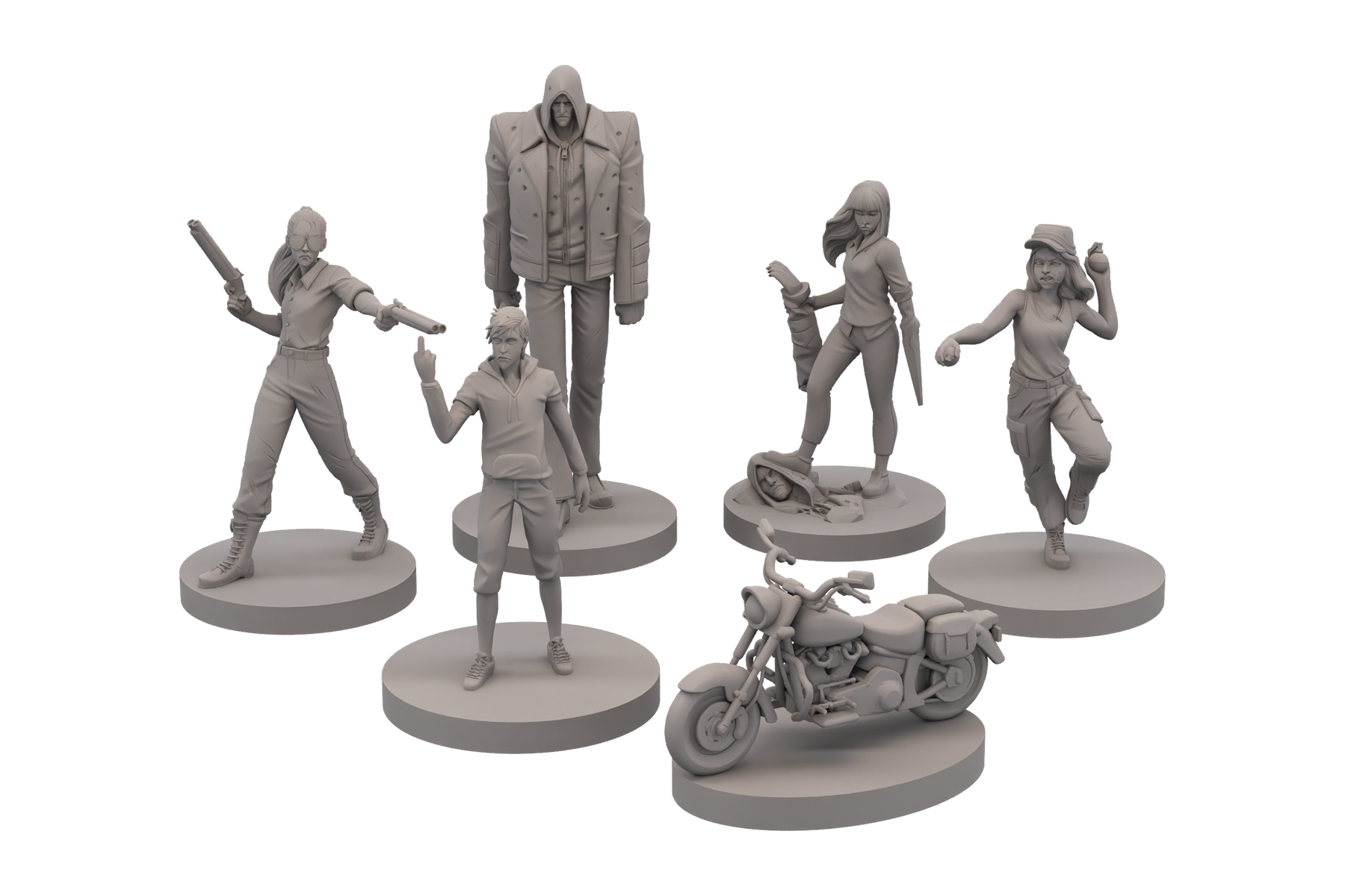 Final Girl: The Killer from Tomorrow - Miniatures
