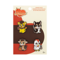 VILLAINOUS VALENTINES 4-PACK PIN SET