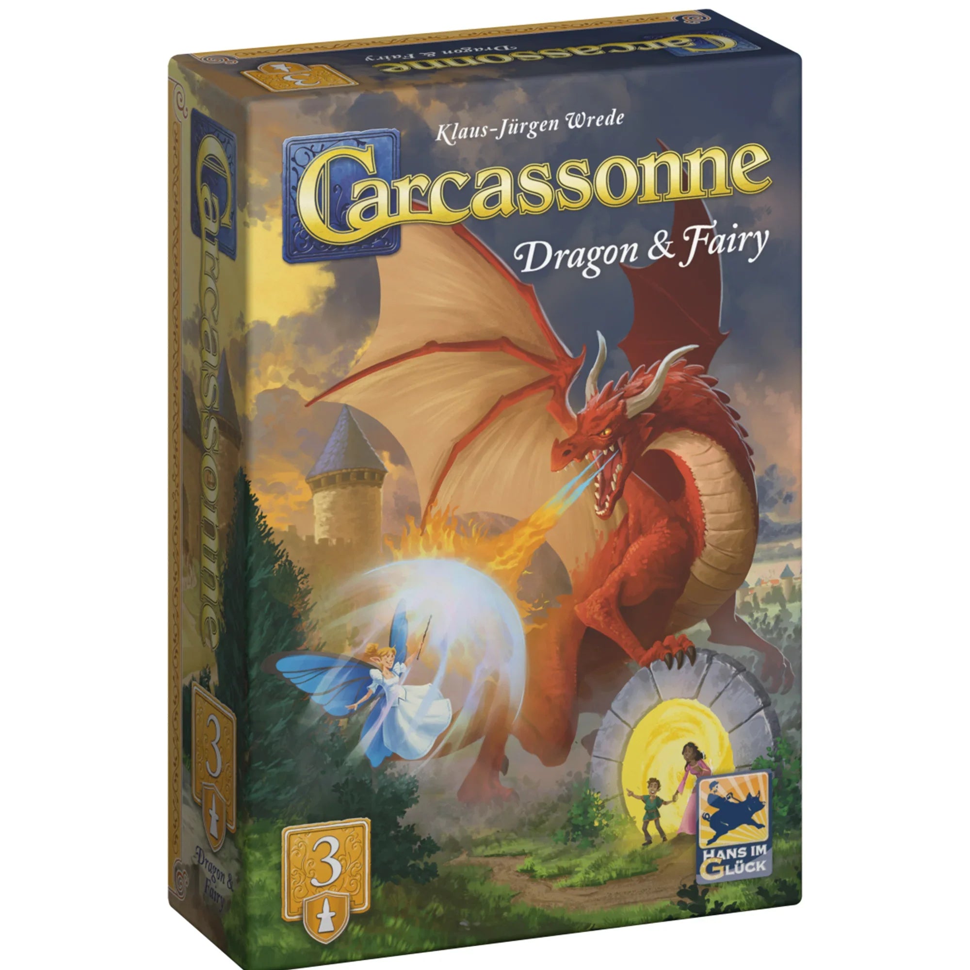 Carcassonne: Expansion 3 - Dragon & Fairy - 2025 Edition